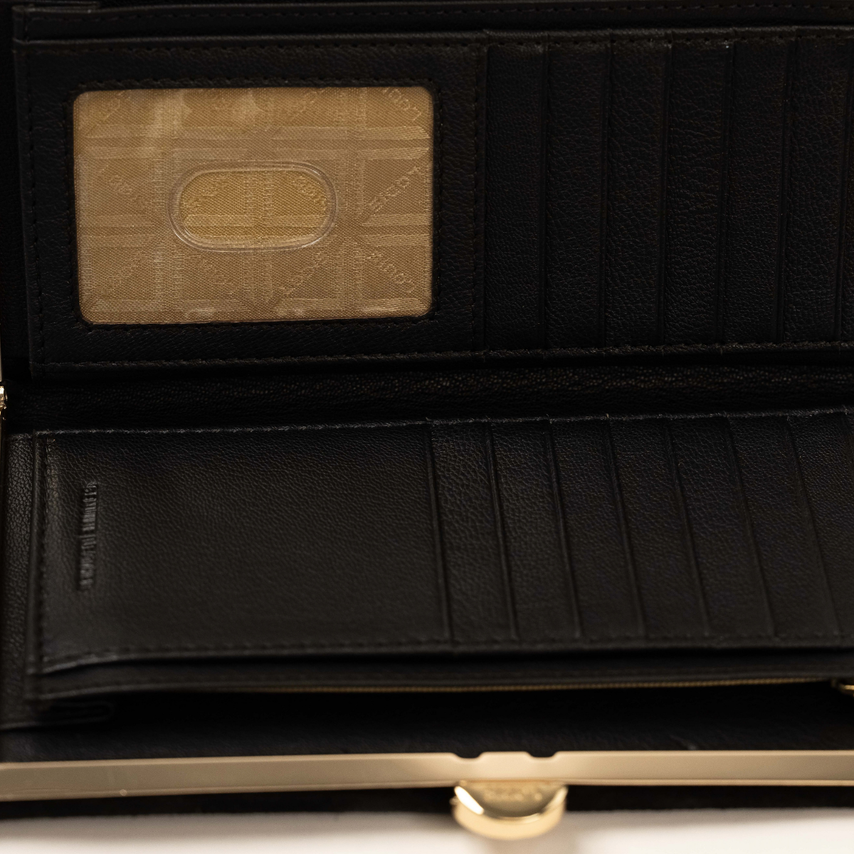 CELARA FRAME CLUTCH - BLACK