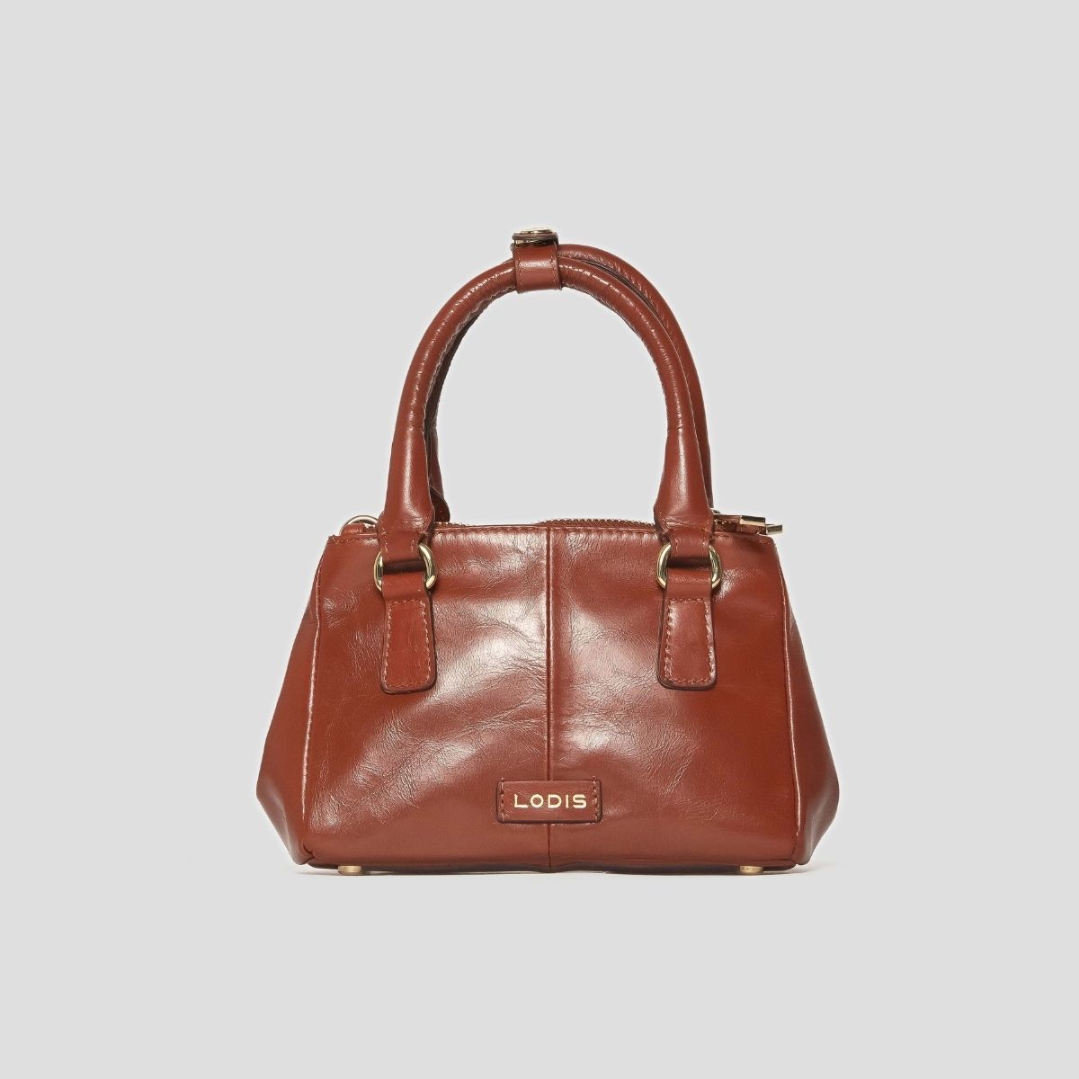 ECLIPSE TOP HANDLE TEXAS CROSSBODY - CHESTNUT