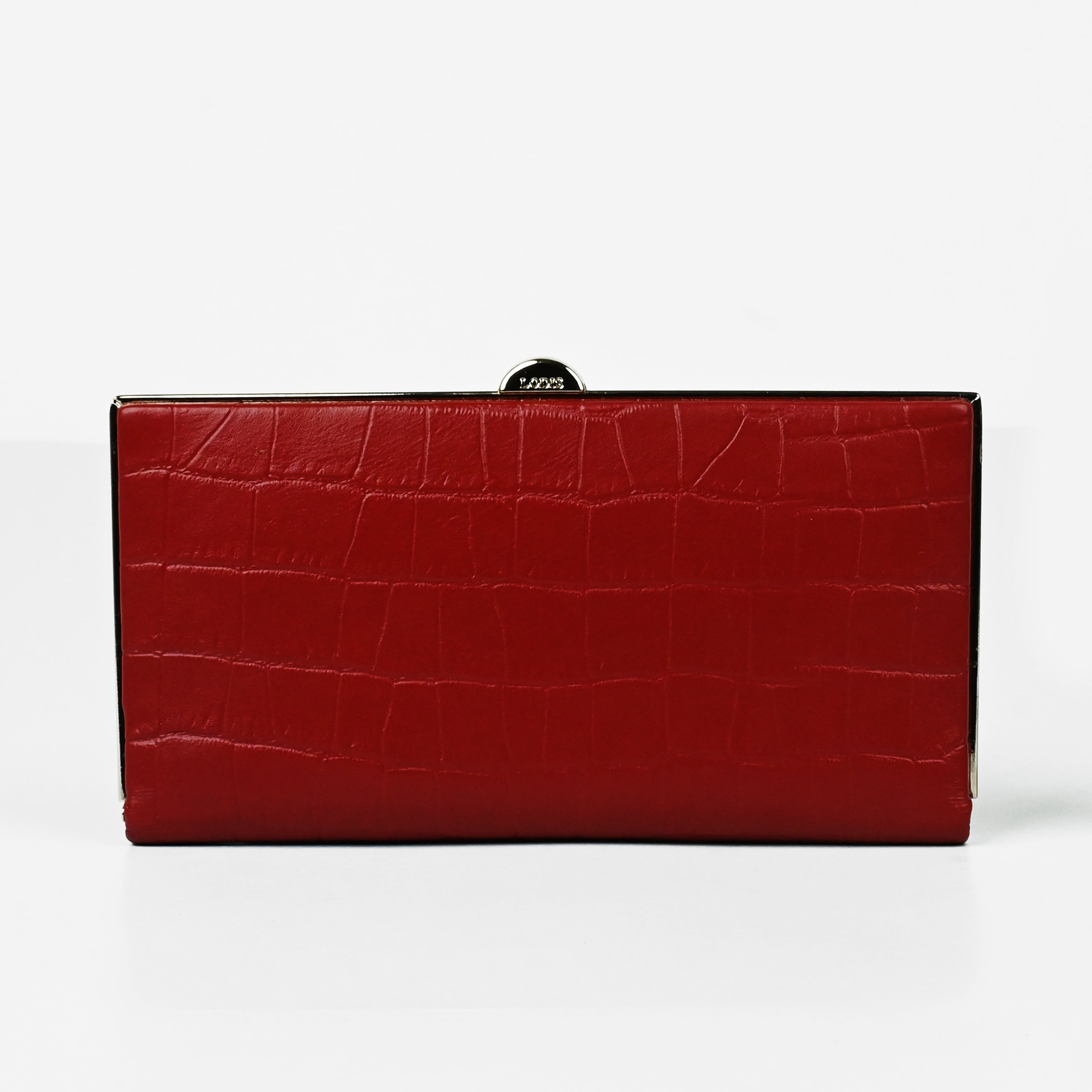Quinn Clutch Framed Wallet (Croco)