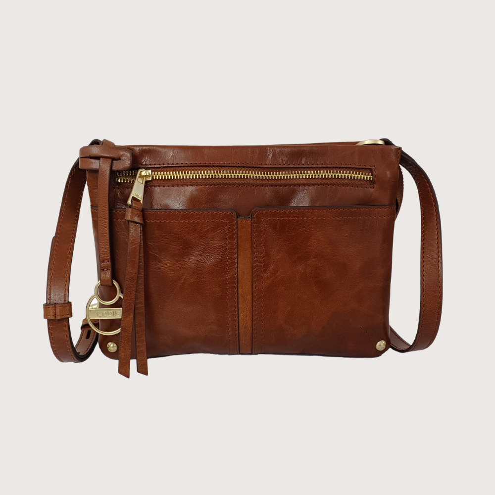 Kendall Crossbody – Glazed Leather | Lodis