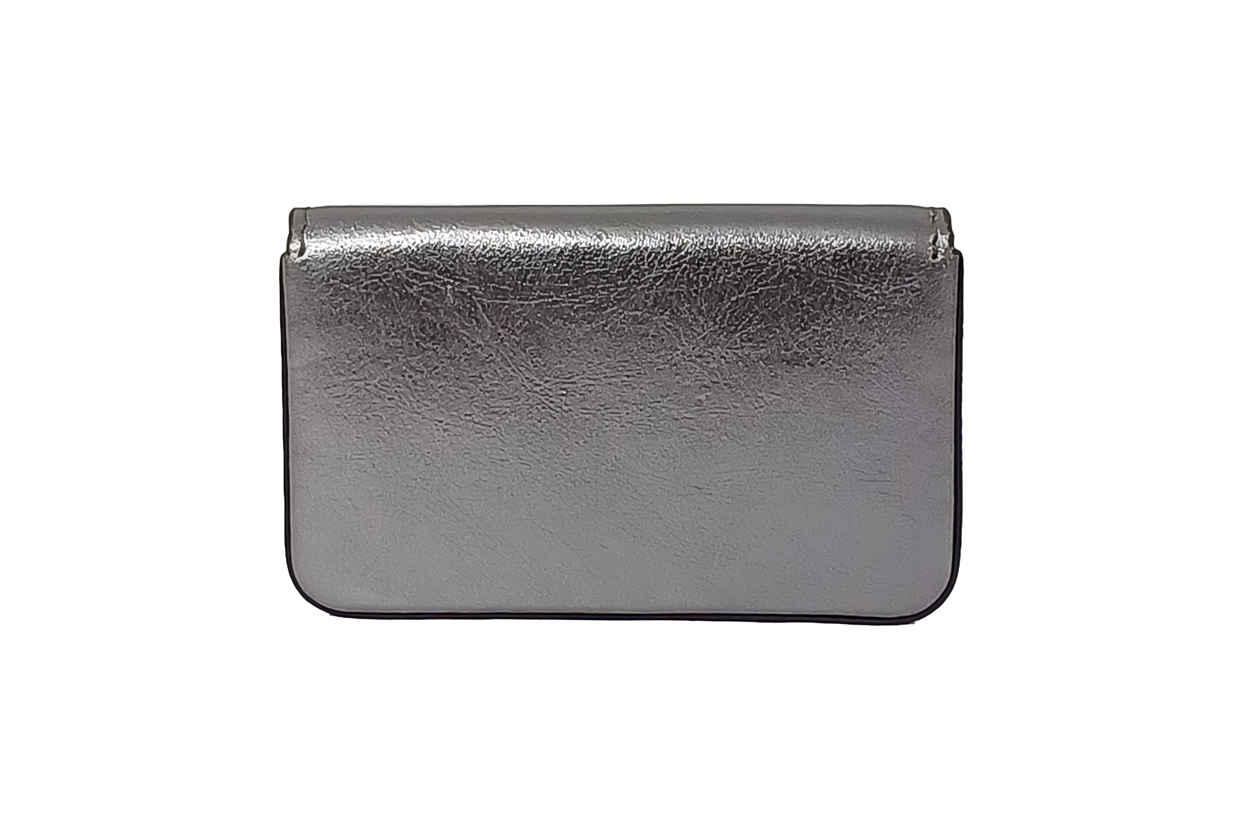Be Organized With Julia Slim Card Case(Metallic) | Lodis