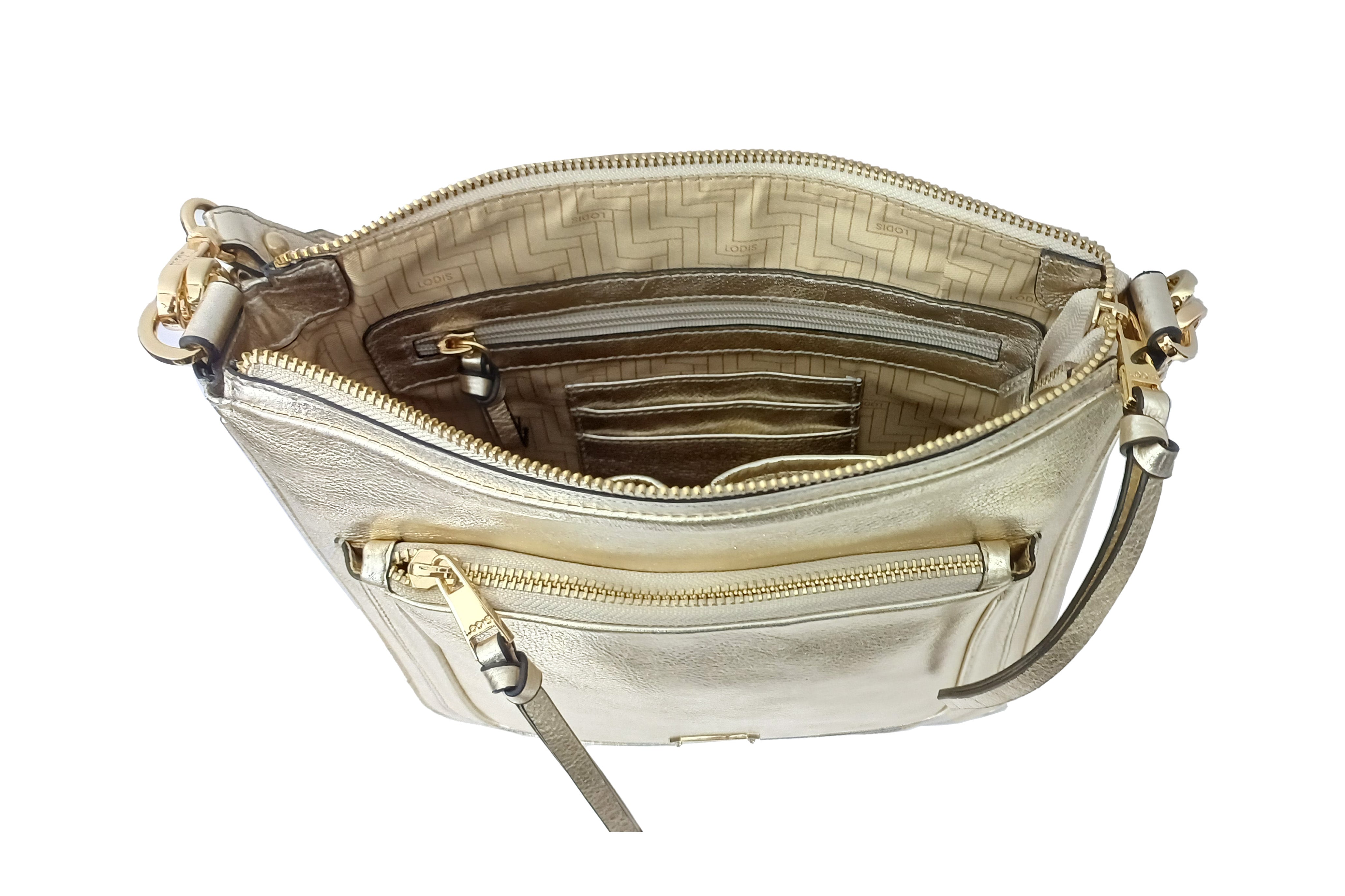 Payton N/S Crossbody (METALLIC)