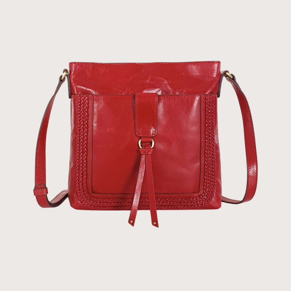 Anna Woven City Crossbody