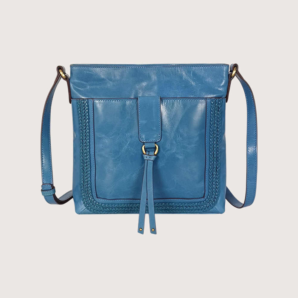 Anna Woven City Crossbody