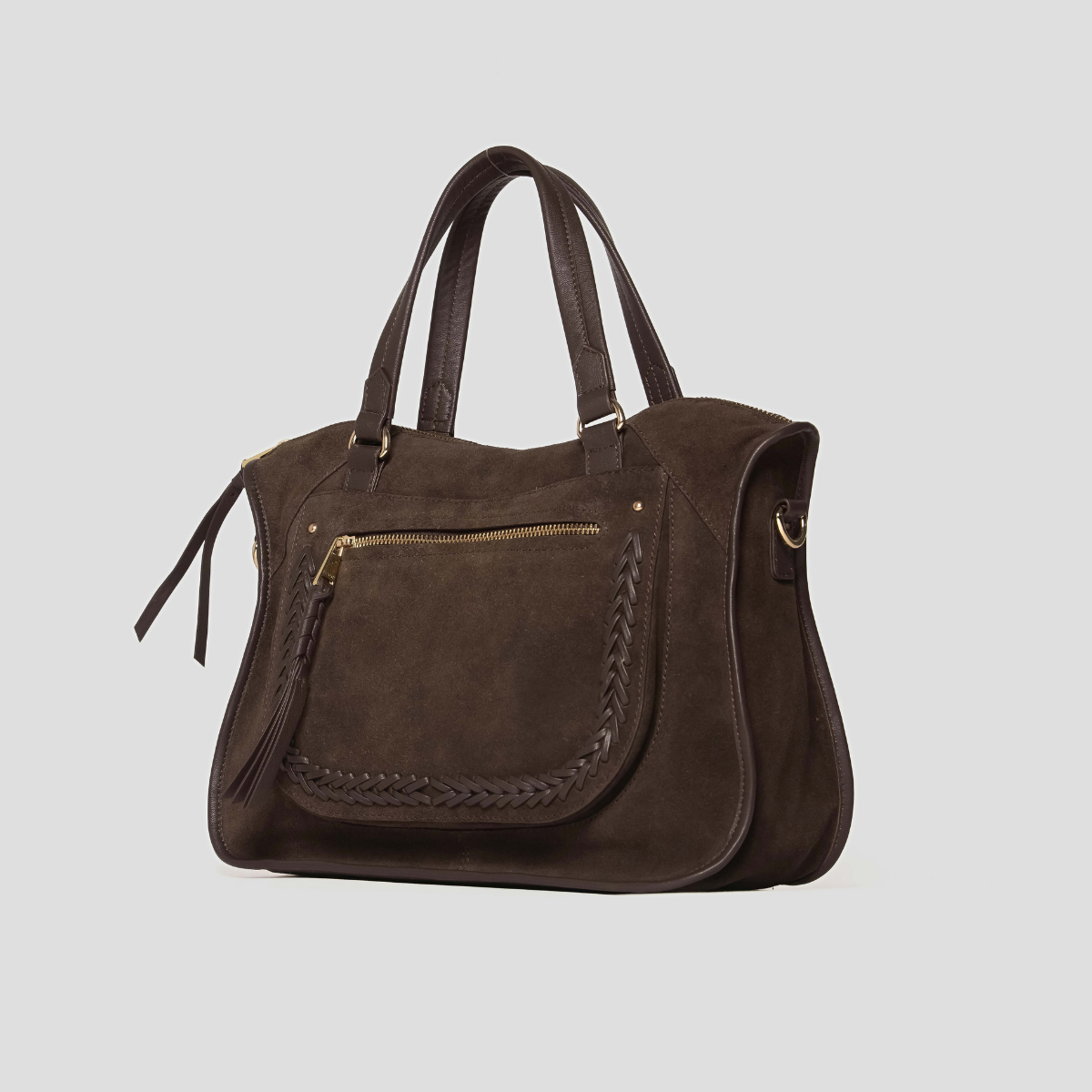 ASTRYN SATCHEL - BROWN