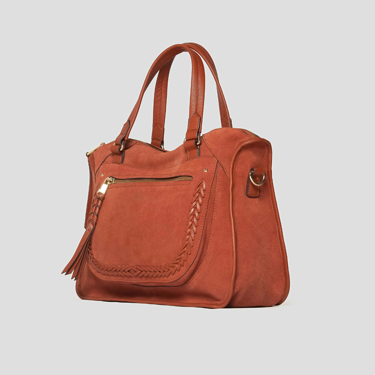 ASTRYN SATCHEL - RUST