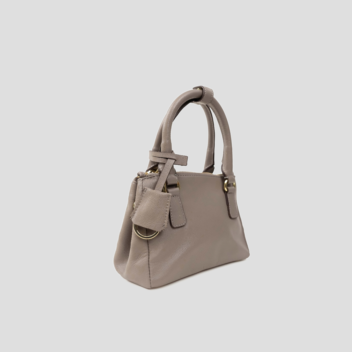 ECLIPSE TOP HANDLE TEXAS CROSSBODY - FOG