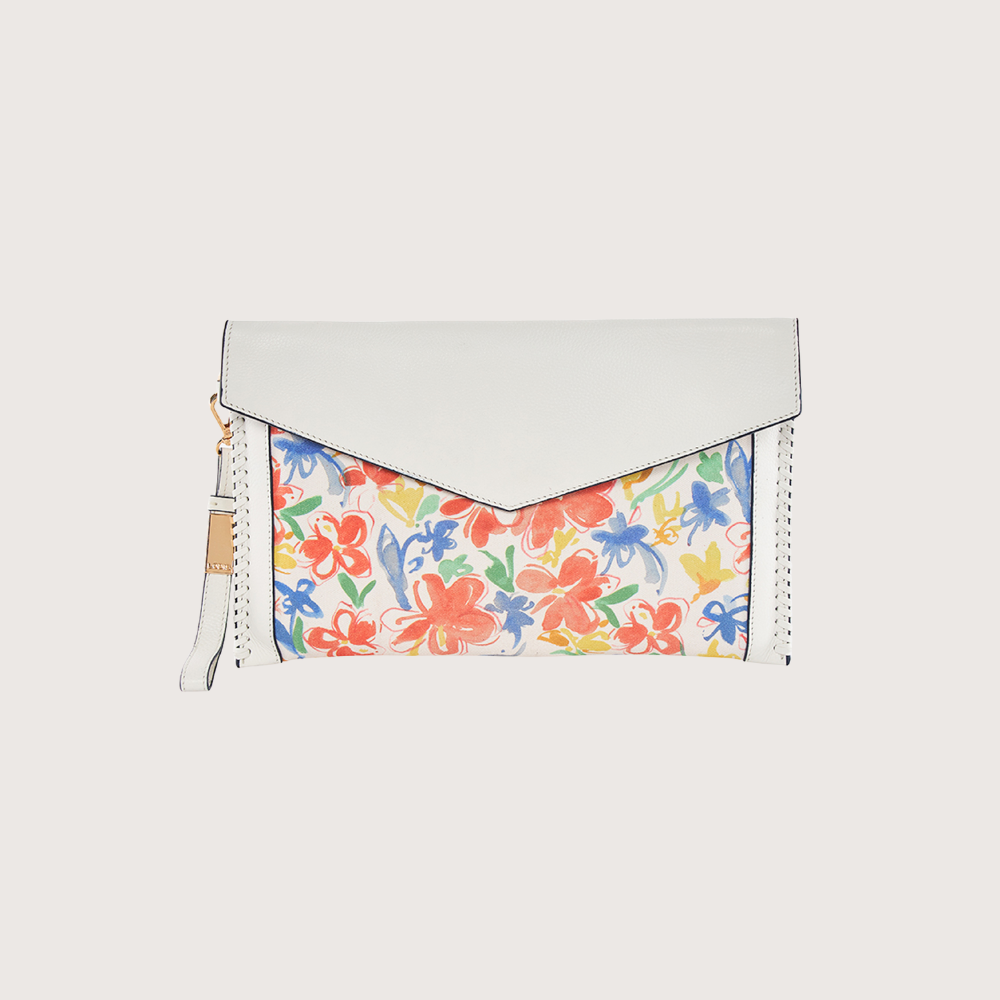 Milano Print Clutch Bag