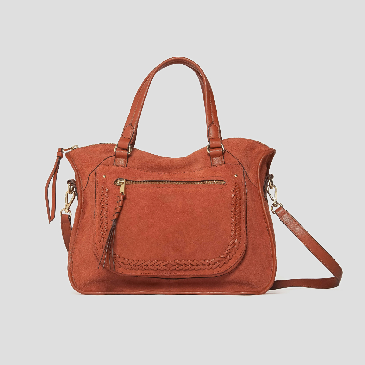 ASTRYN SATCHEL - RUST