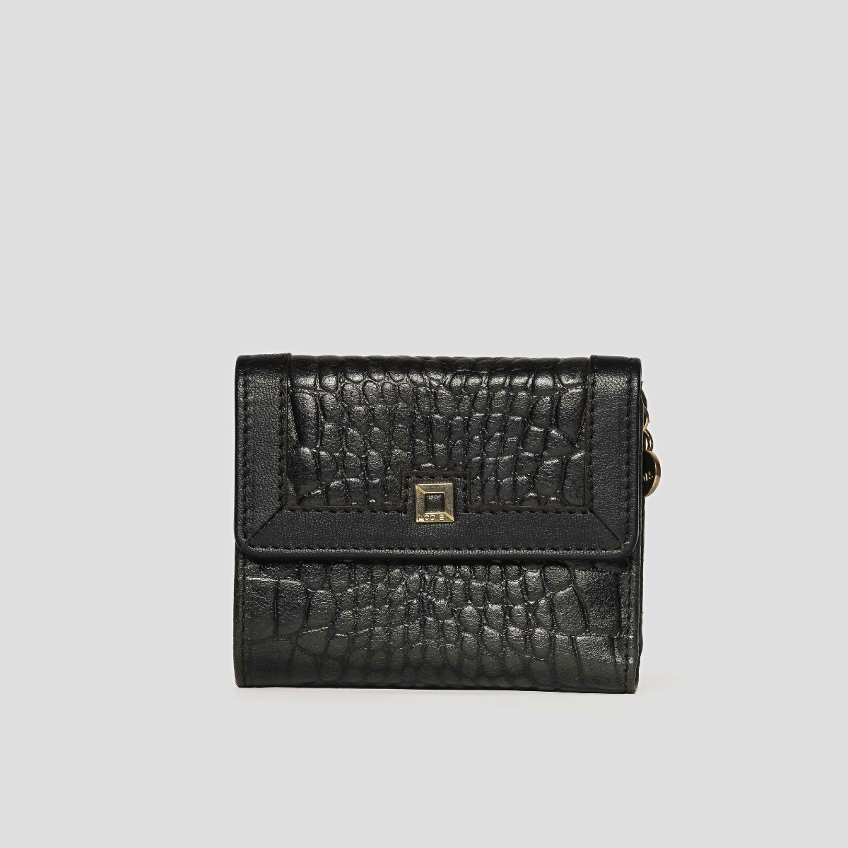 AMARA FRENCH PURSE - BLACK