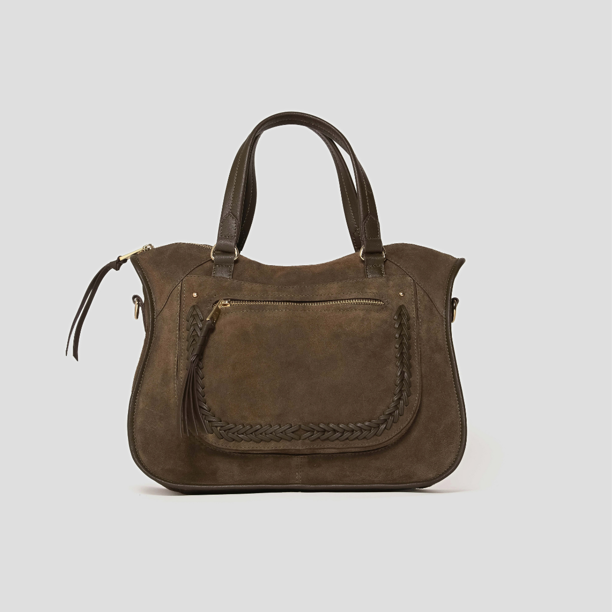 ASTRYN SATCHEL - OLIVINE