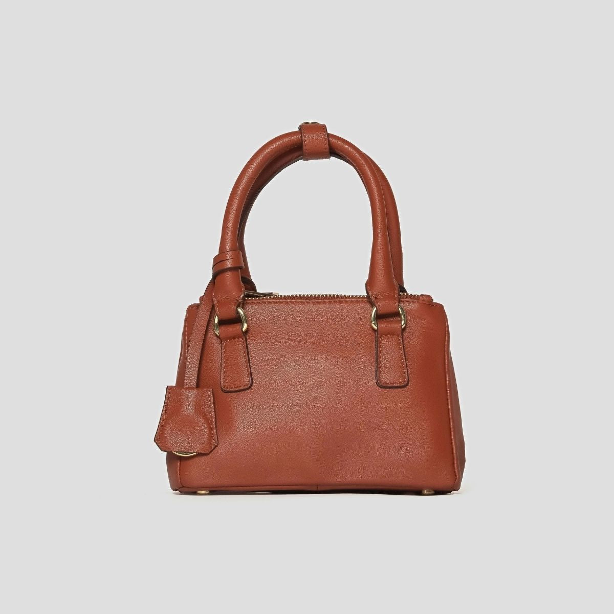 ECLIPSE TOP HANDLE TEXAS CROSSBODY - RUST