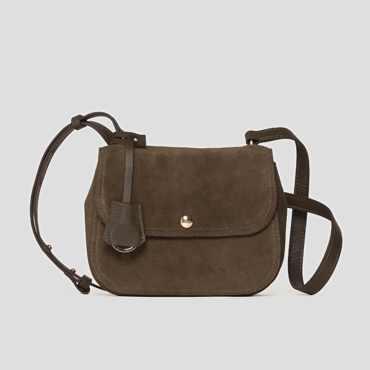 ORAYA SUEDE CROSSBODY - OLIVINE