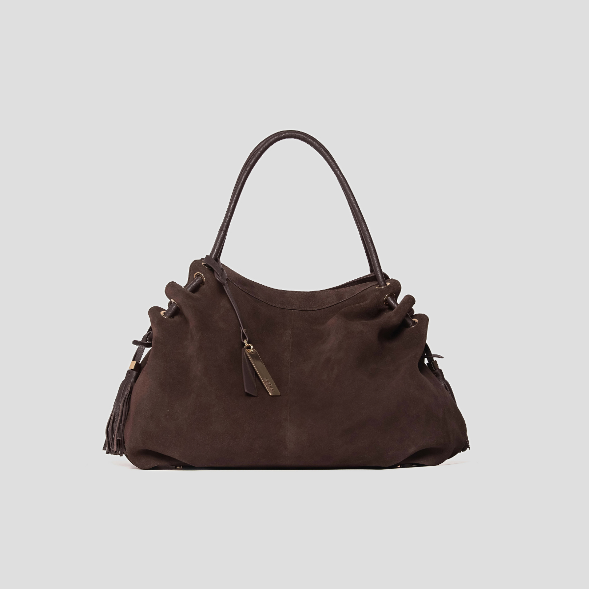 ZARIA HOBO - BROWN