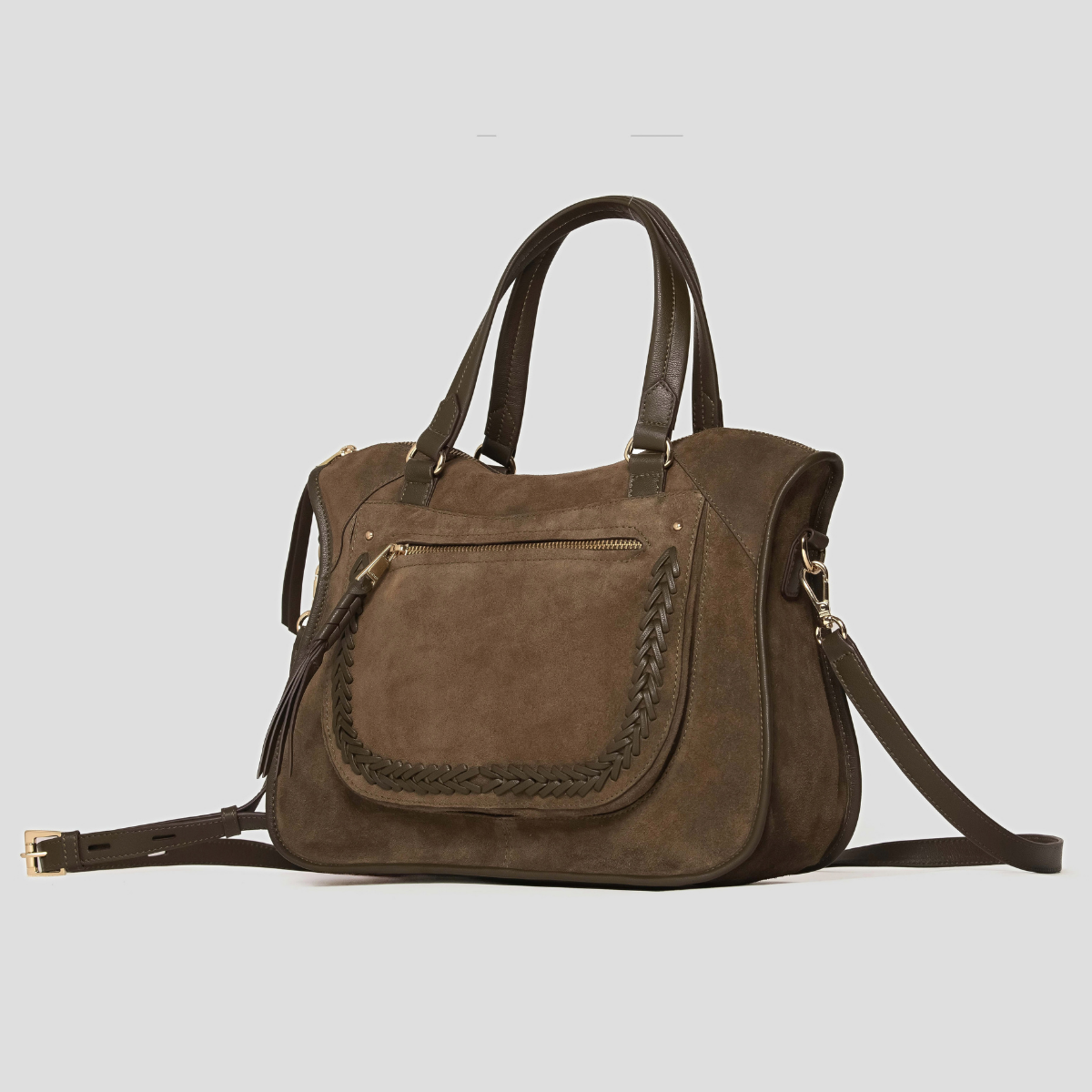 ASTRYN SATCHEL - OLIVINE