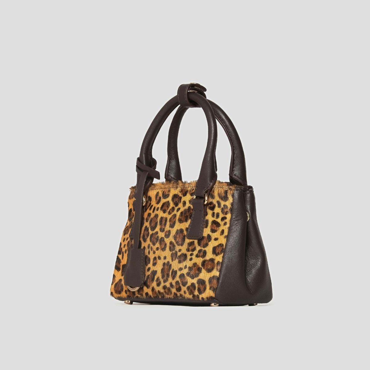 ECLIPSE TOP HANDLE TEXAS CROSSBODY - CHEETAH PRINT
