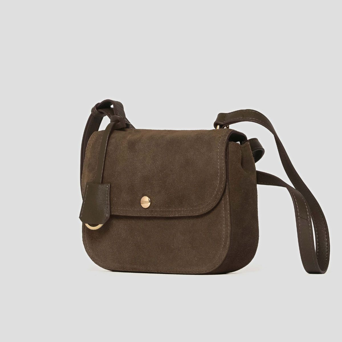 ORAYA SUEDE CROSSBODY - OLIVINE
