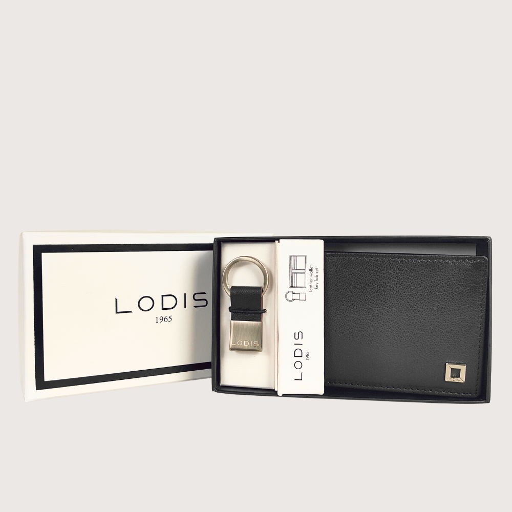 Maison Men's Bifold + Key Fob Gift Set