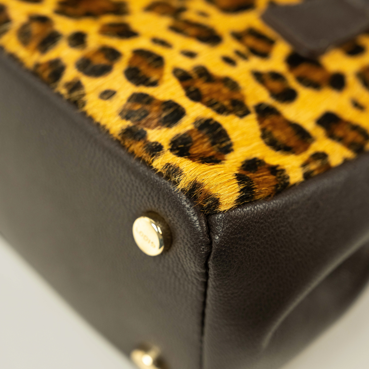 ECLIPSE TOP HANDLE TEXAS CROSSBODY - CHEETAH PRINT