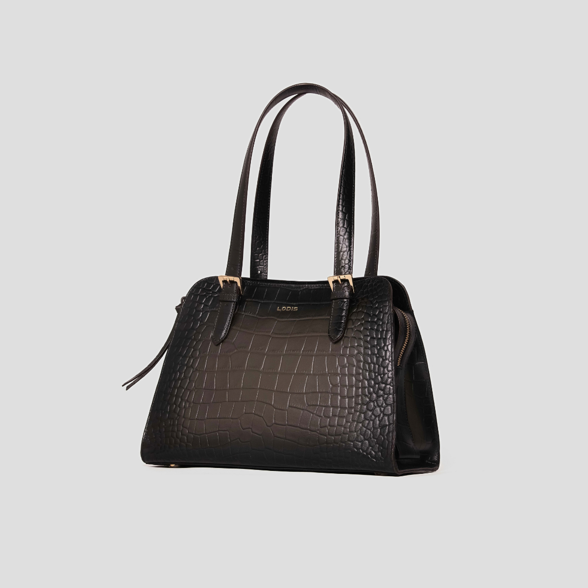 VINTAGE BURNISHED SATCHEL - OLIVINE