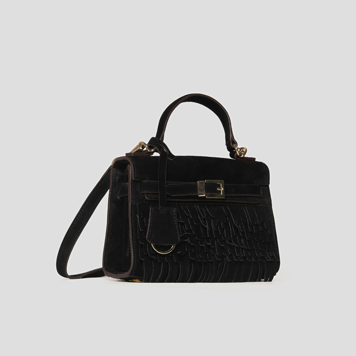 CERES SM SATCHEL - BLACK