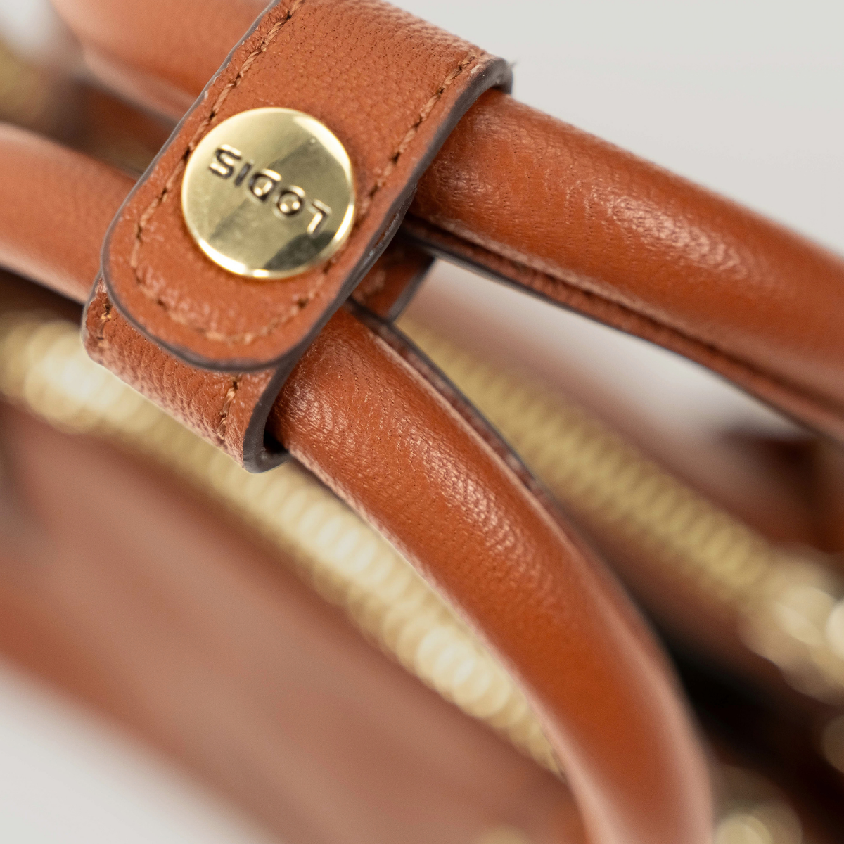 ECLIPSE TOP HANDLE TEXAS CROSSBODY - RUST