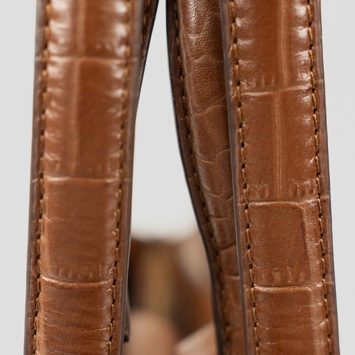 AMARA TOP HANDLE TOTE - CHESTNUT