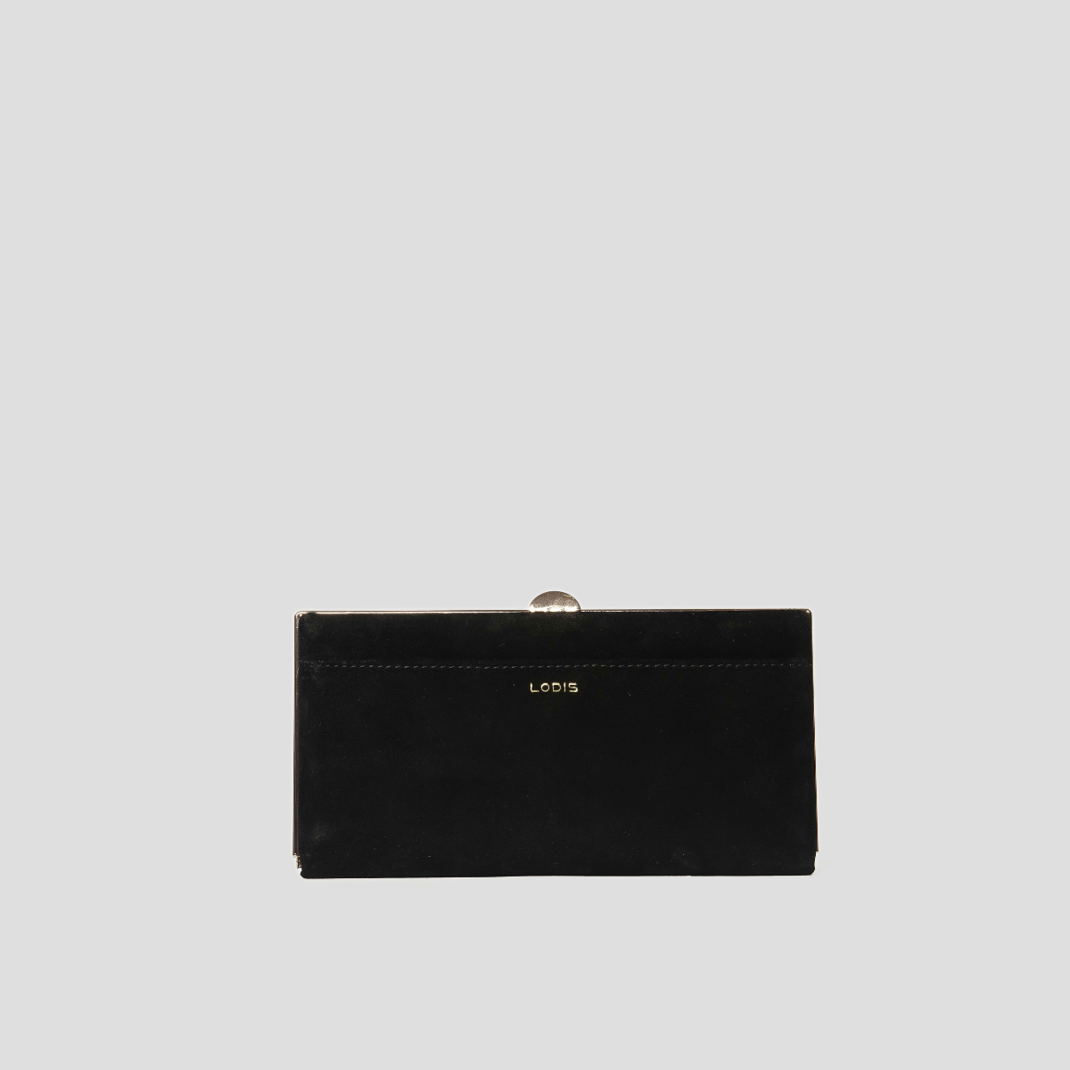 CELARA FRAME CLUTCH - BLACK
