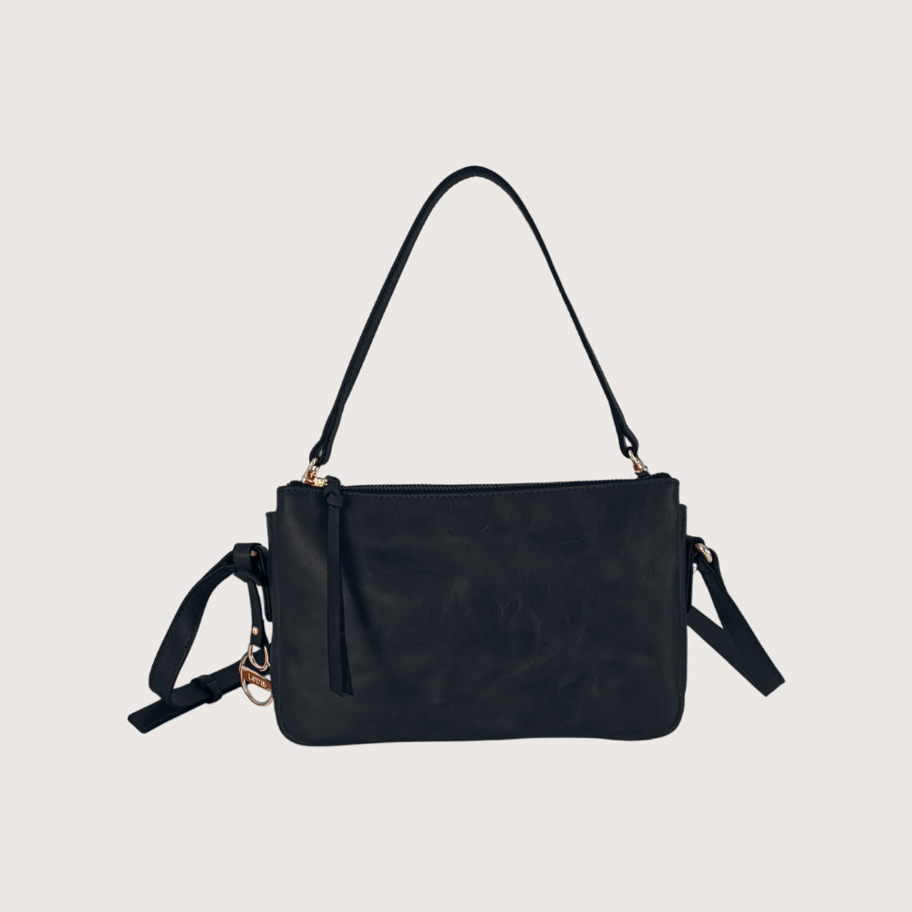 Portia Double-Zip Crossbody