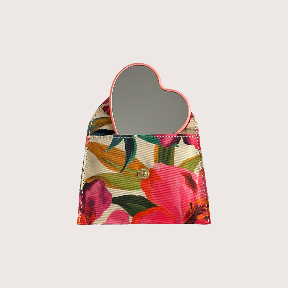 Lodis Love Heart Vanity Mirror – Pink