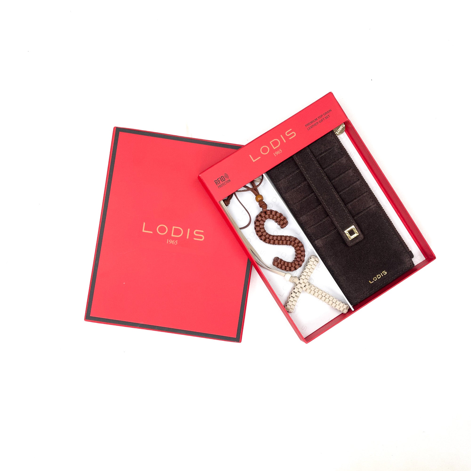 JULIA CARD CASE WITH MONOGRAM LEATHER CHARMS – MOTHER’S DAY SPECIAL