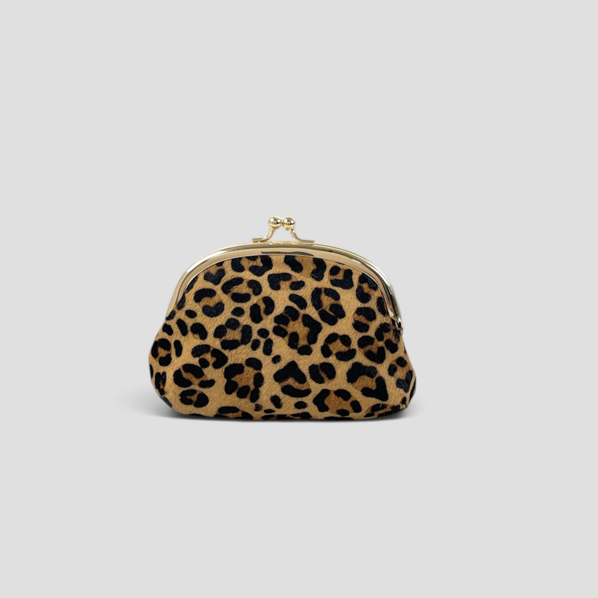 BLAIR FRAME PURSE - CHEETAH PRINT