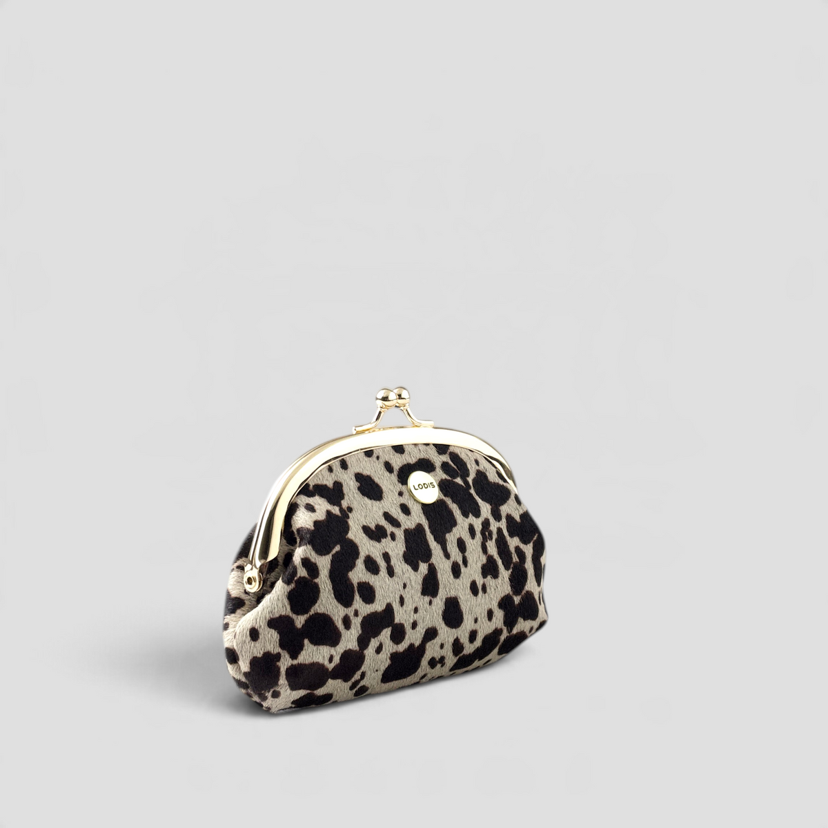 BLAIR FRAME PURSE - HAIRCALF COW PRINT