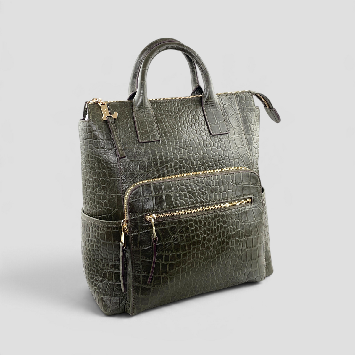 CATALINA 2.0 BACKPACK CROCO- OLVINE