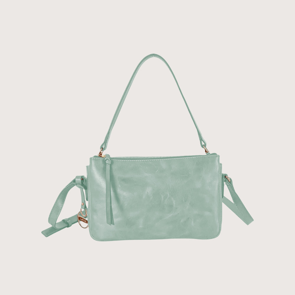 Portia Double-Zip Crossbody