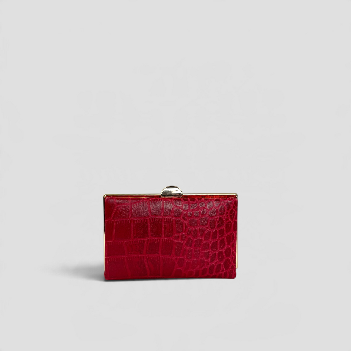 Quinn Clutch Croco Frame Wallet Mini - SAMBA