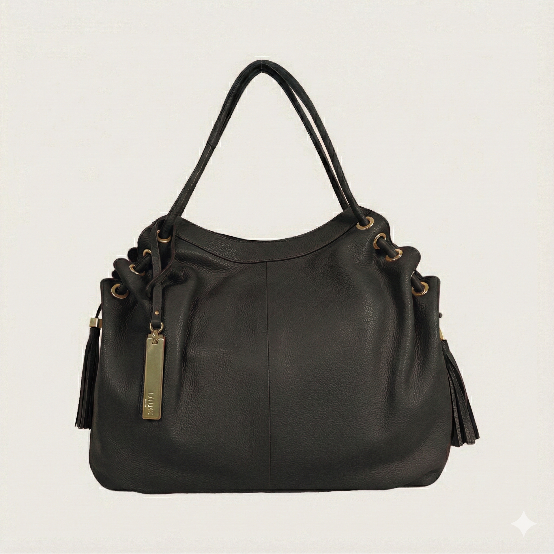 NO79 kinari Leatherworks商品　White５段 Zaria Hobo Leather Bag 15