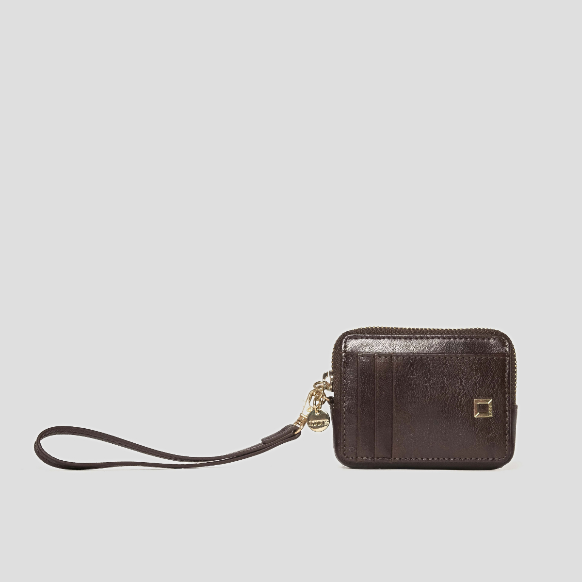 BLAIR TROUBLE CARD CASE - BROWN