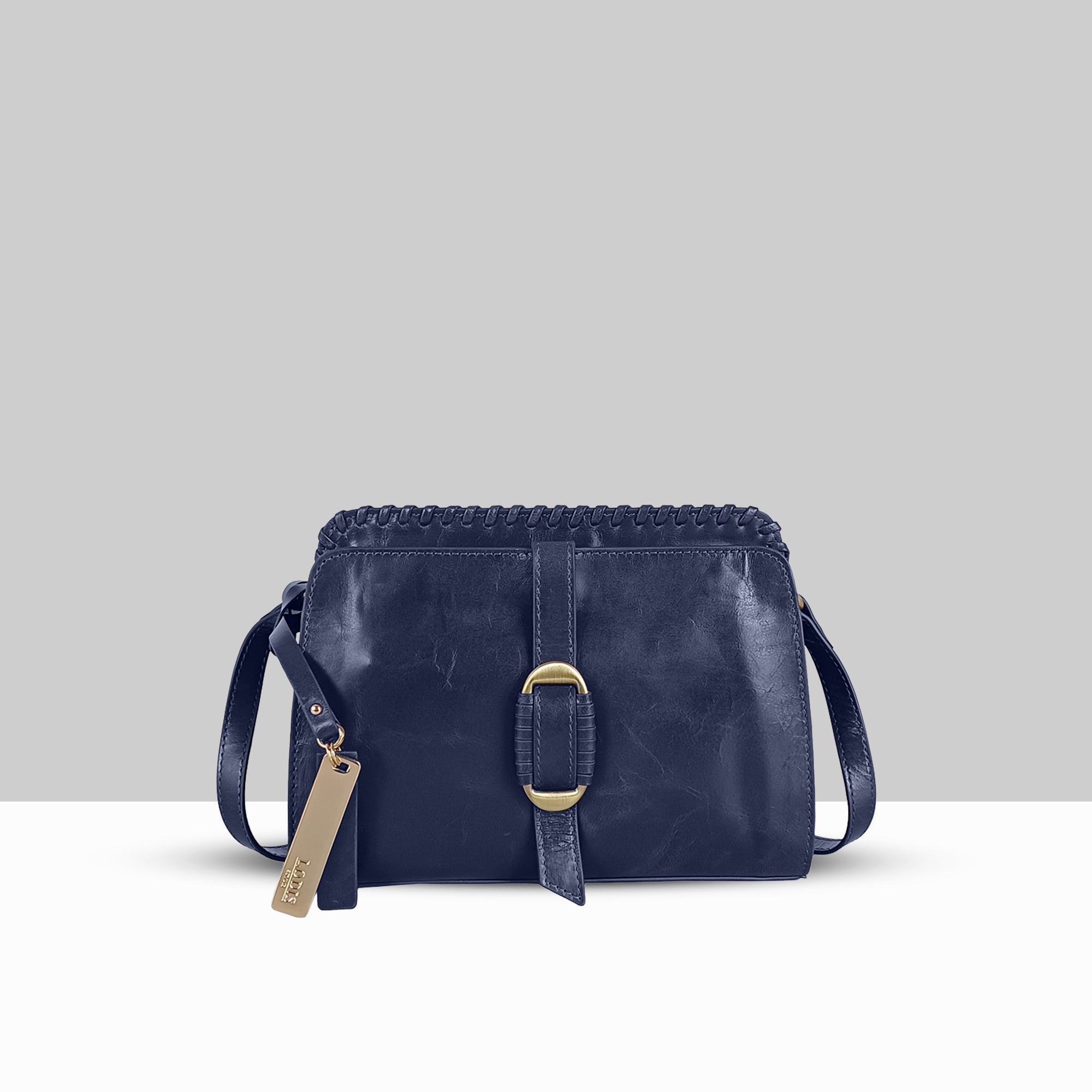 Benatar Crossbody – Polished Leather | Lodis