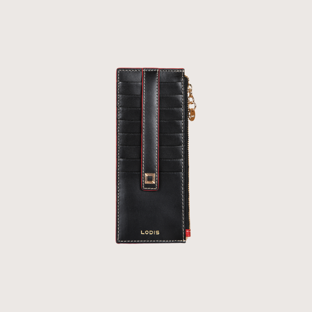 Audrey Long Stacker Leather Card Case | Lodis
