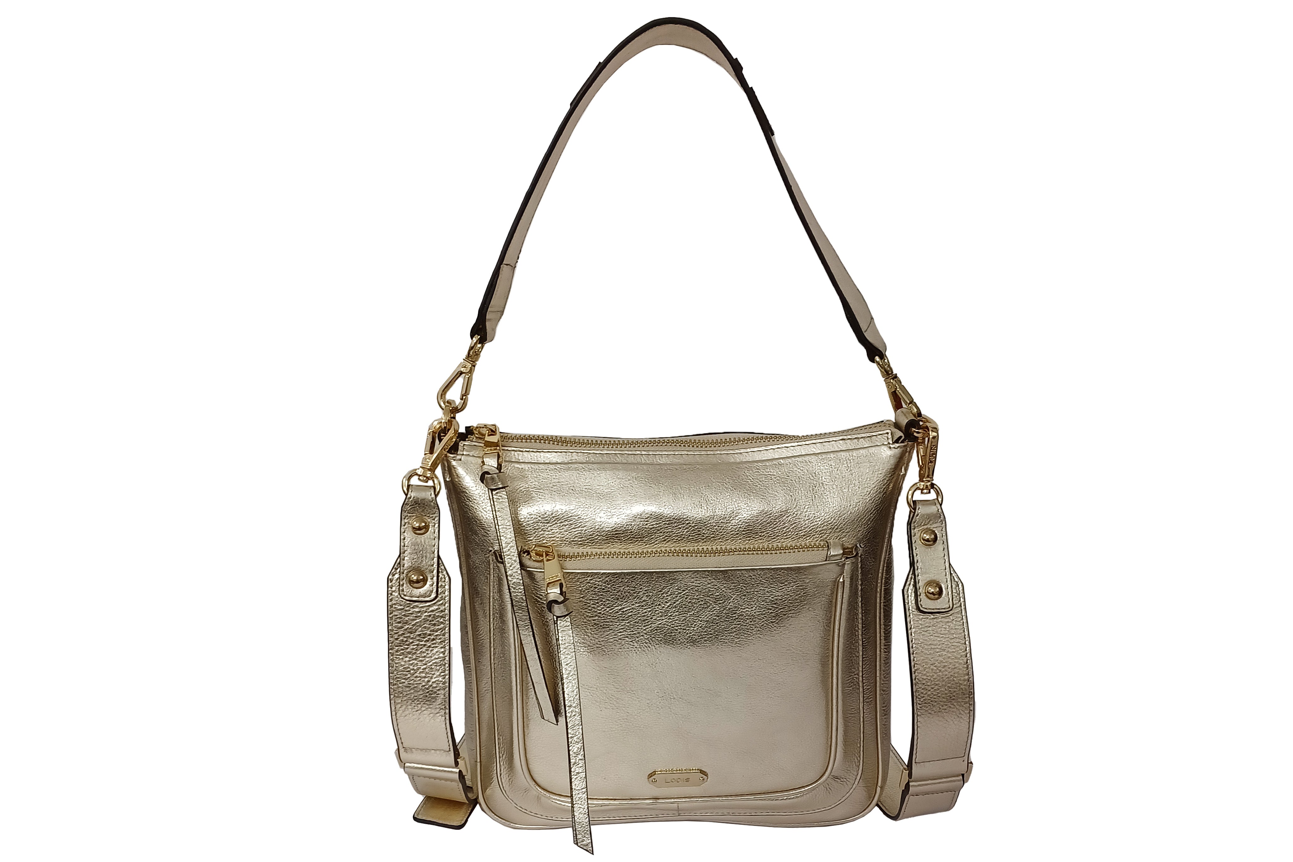 Payton N/S Crossbody (METALLIC)