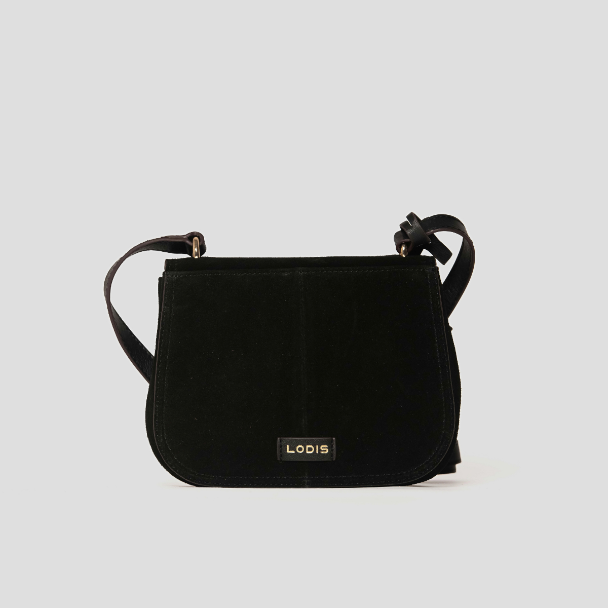 ORAYA SUEDE CROSSBODY - BLACK