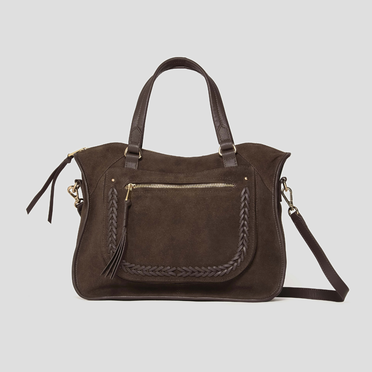 ASTRYN SATCHEL - BROWN