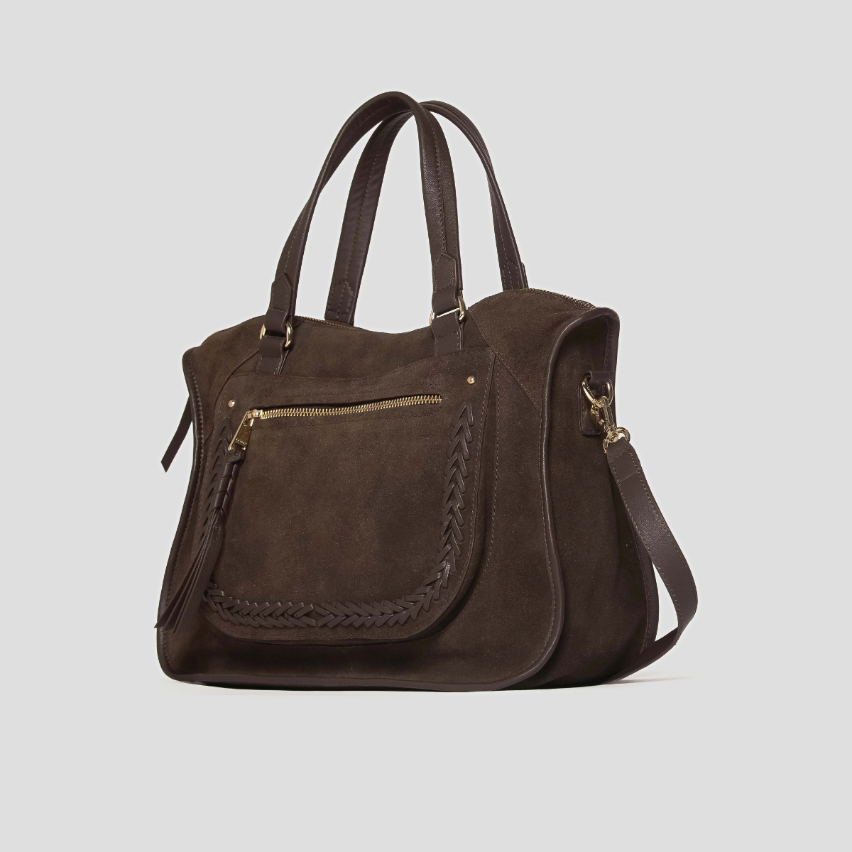 ASTRYN SATCHEL - BROWN