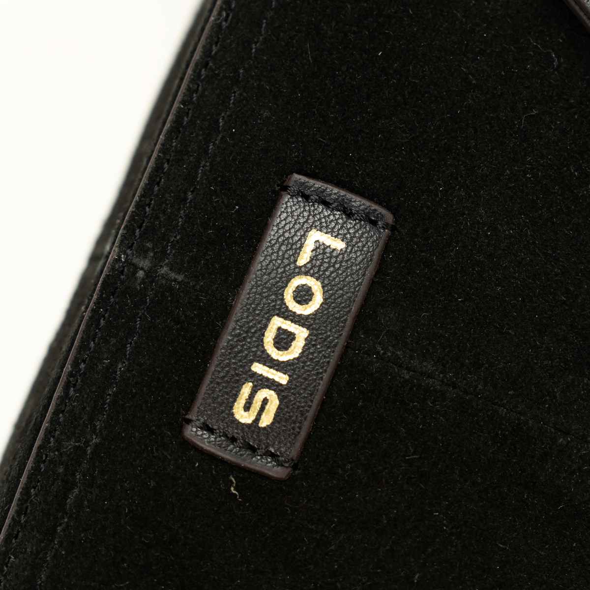 ORAYA SUEDE CROSSBODY - BLACK