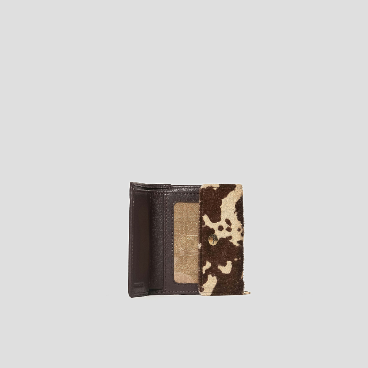 GRAZE FRENCH PURSE - HAIRCALF TEXAS