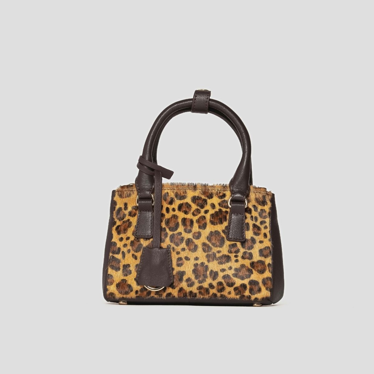 ECLIPSE TOP HANDLE TEXAS CROSSBODY - CHEETAH PRINT