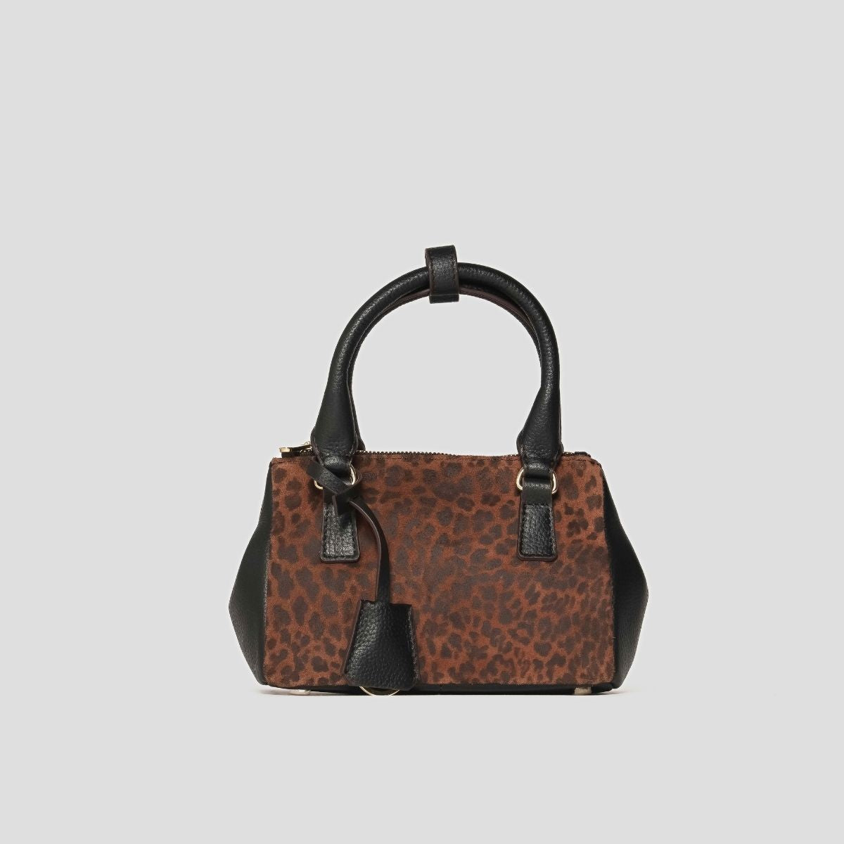 ECLIPSE TOP HANDLE TEXAS CROSSBODY - ORANGE CHEETAH PRINT