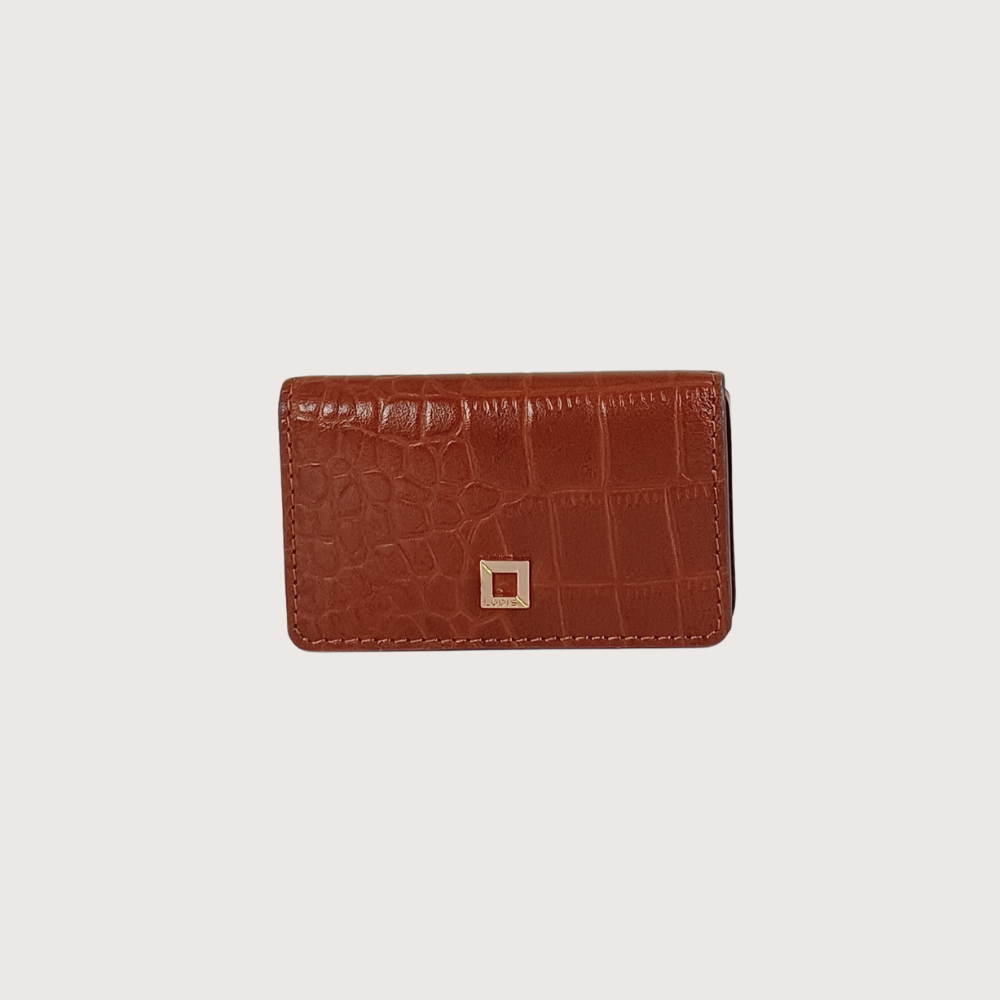 Julia Slim Card Case 2.0 – Croco | Lodis
