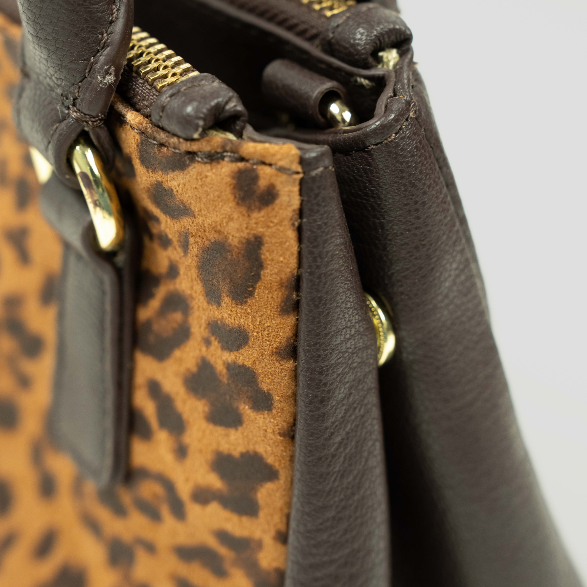 ECLIPSE TOP HANDLE TEXAS CROSSBODY - ORANGE CHEETAH PRINT